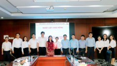 Công đoàn Dầu khí Việt Nam đến thăm và làm việc với Trường Đại học Dầu khí Việt Nam