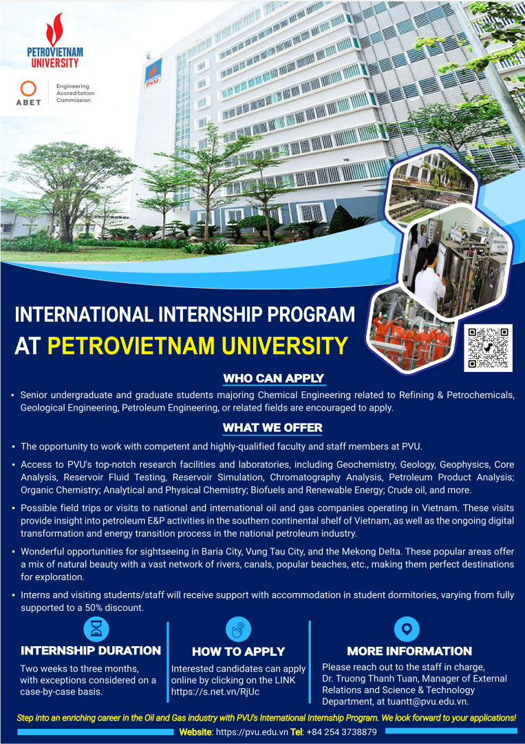 Internation Internship at PVU 2023