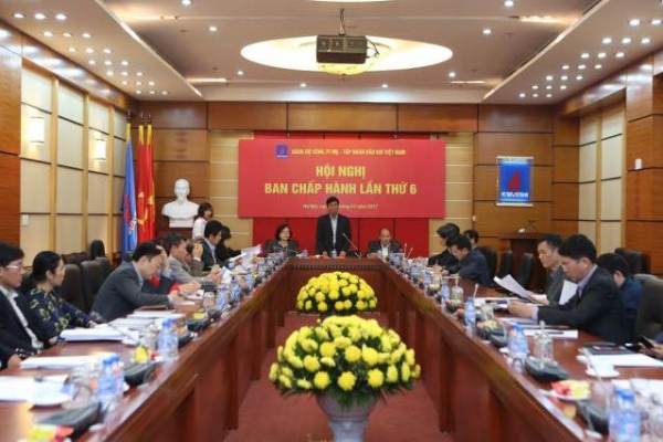 Họp Ban chấp hành Đảng ủy Công ty Mẹ - Tập đoàn Dầu khí Việt Nam mở rộng tổng kết công tác năm 2016