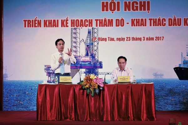 Tập đoàn Dầu khí Việt Nam tổ chức hội nghị Triển khai kế hoạch thăm dò khai thác dầu khí 2017