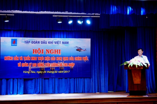 Tập đoàn Dầu khí Việt Nam tổ chức Hội nghị hướng dẫn và triển khai thực hiện Nghị định 53