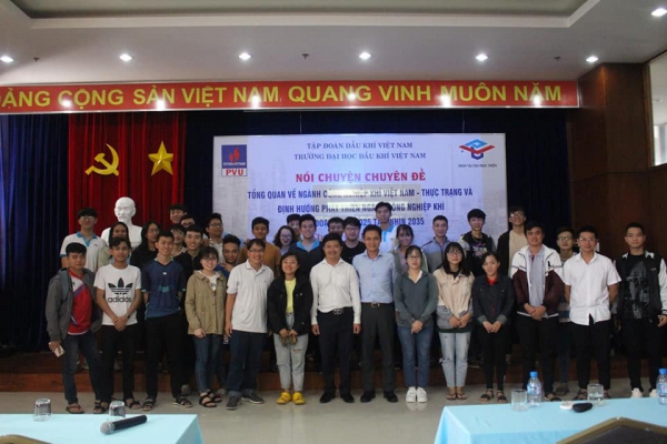 PVU tổ chức nói chuyện chuyên đề &quot; Tổng quan về ngành Công nghiệp Khí Việt Nam – Thực trạng, định hướng phát triển và tầm nhìn 2035”
